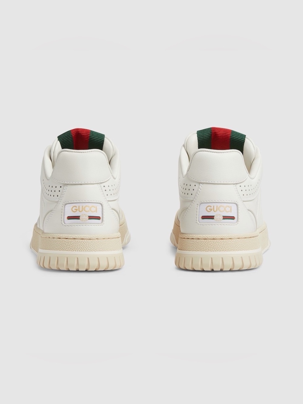 Gucci Re-Web sneaker Low Top Leather Sneakers - Picture 6 of 14